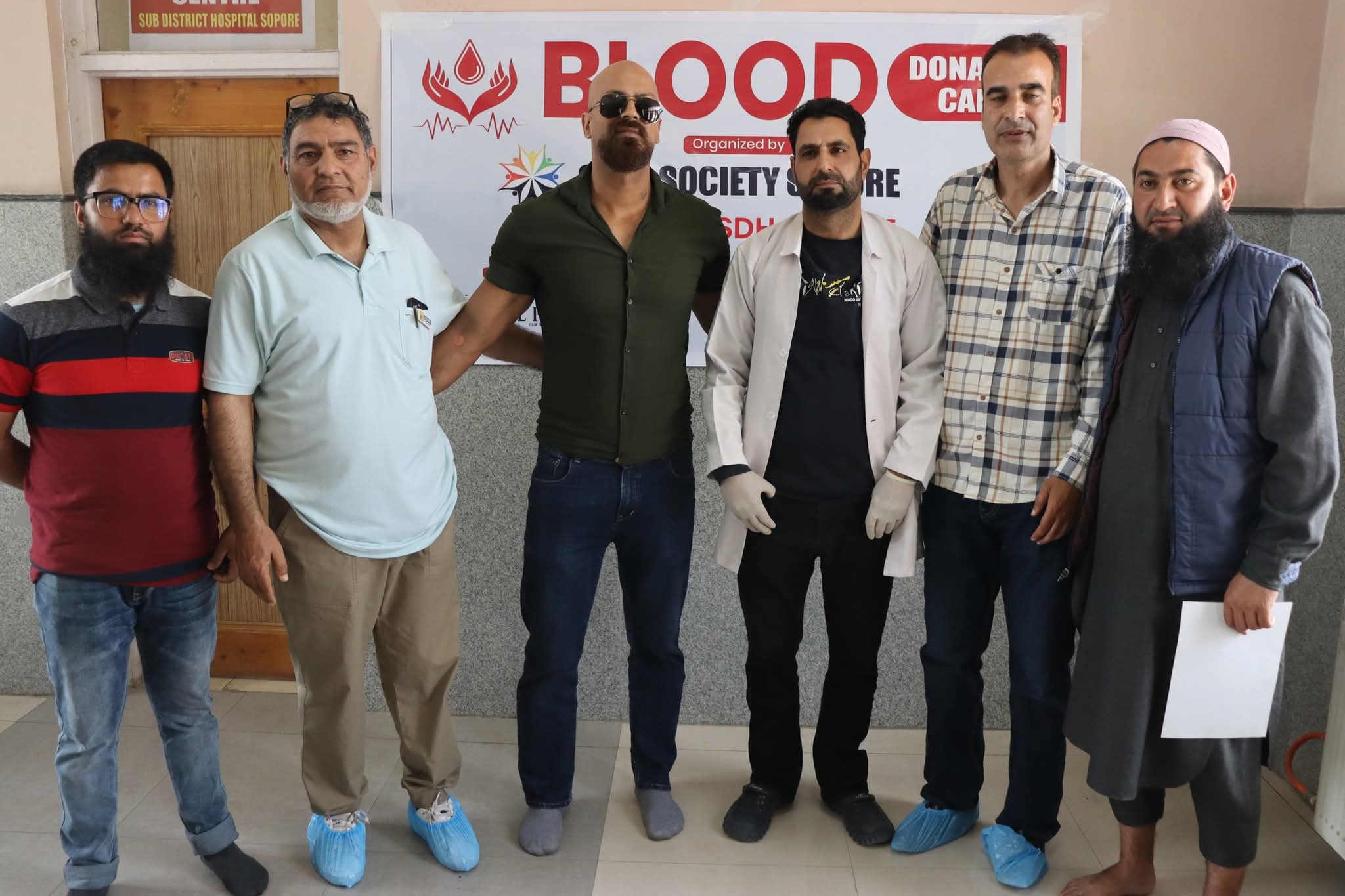 Blood Donation Camp in collaboration with SDH Sopore